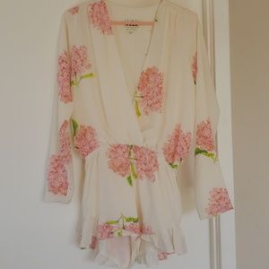 Stone cold fox floral romper